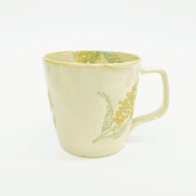 勲山窯-KUNZANGAMA- ミモザ マグカップ